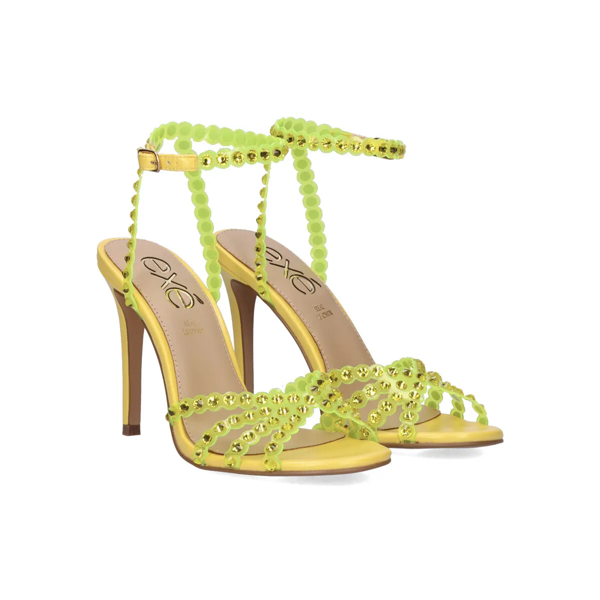 SANDALIA TACÓN 23V EXÉ JENNY915 YELLOW