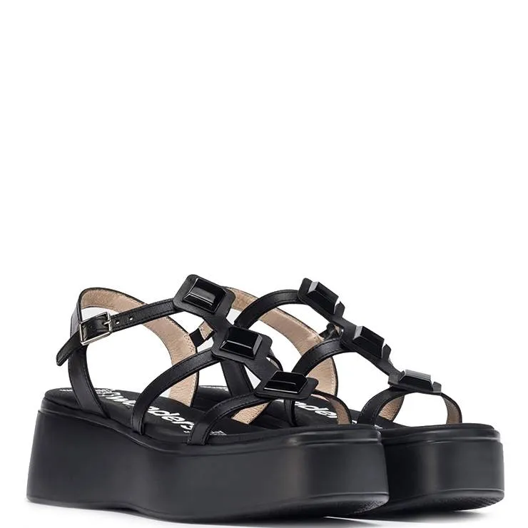 Sandalia Wonders Carolina Negro