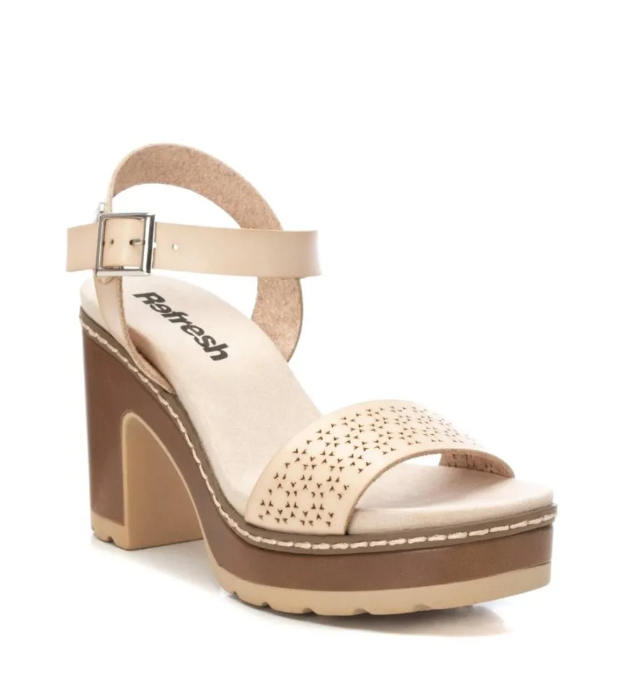 SANDALIAS 171782 BLANCO ROTOALTURA TACóN 8CM