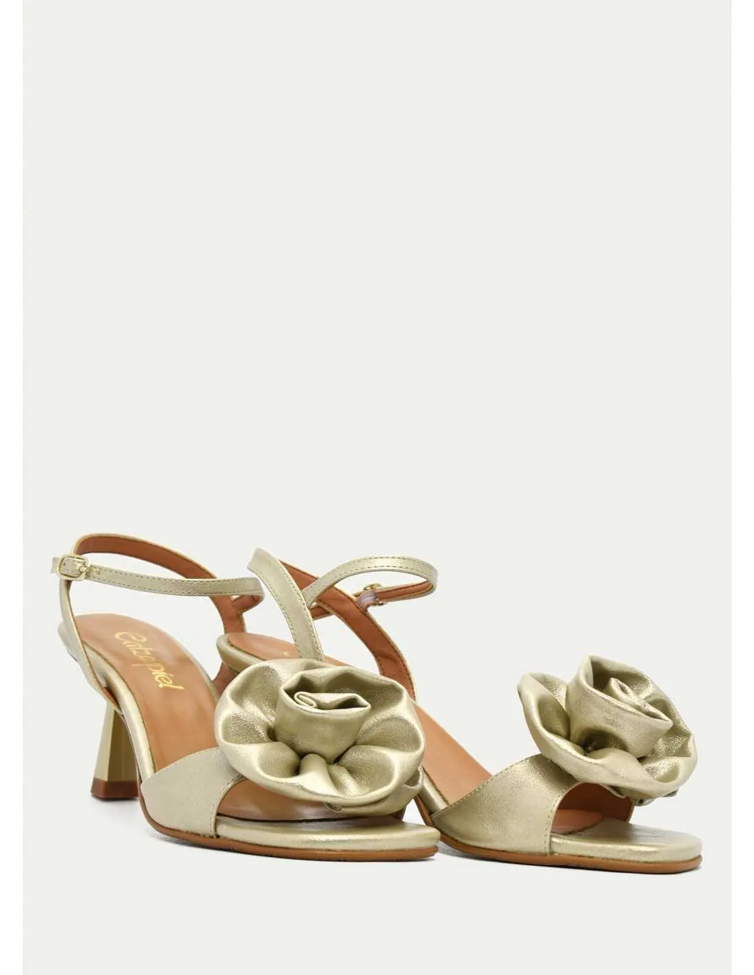 SANDALIAS DANIELA VEGA 2560 PLATINO 