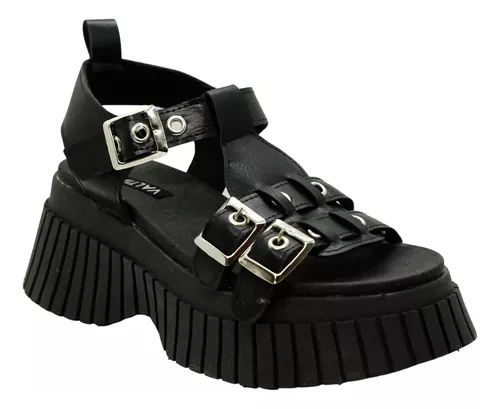 SANDALIAS DE MUJER PLATAFORMA HEBILLA CóMODA LIVIANA ART820