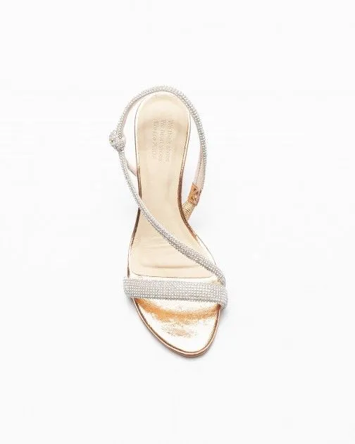 SANDALIAS DE TACóN ALTO PROF 18101153 DORADO