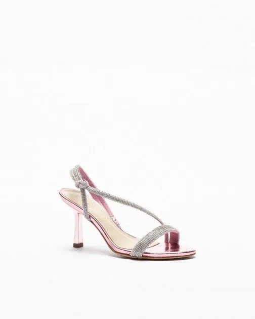 SANDALIAS DE TACóN ALTO PROF 18101153 ROSA