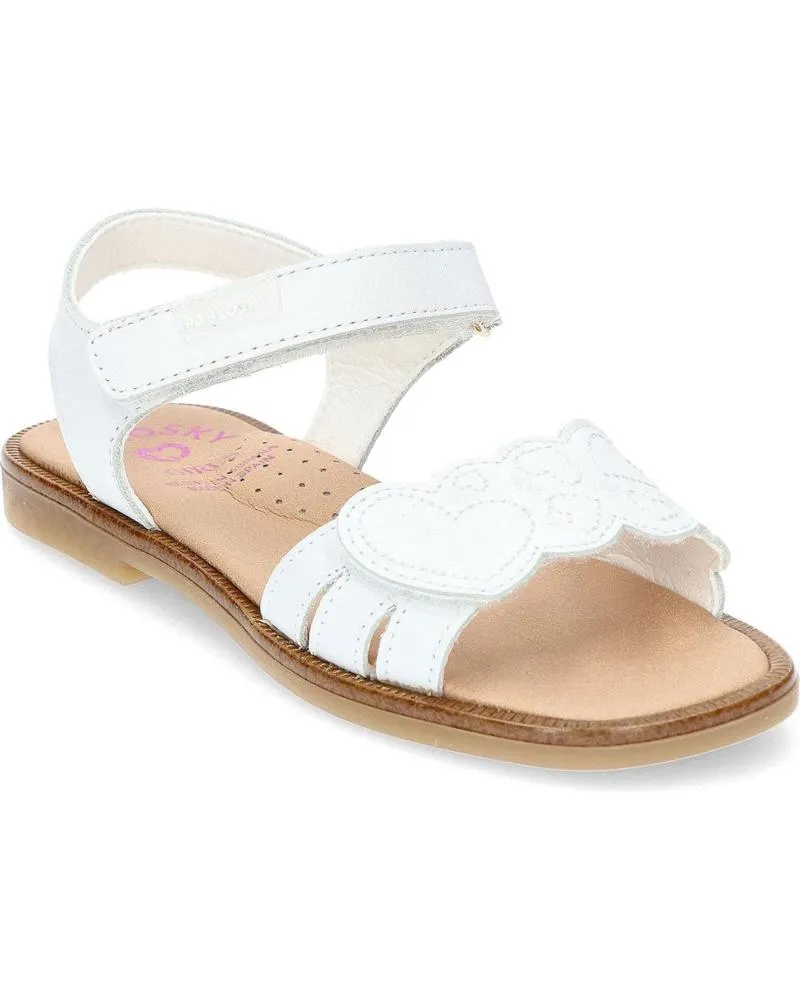 Sandalias PABLOSKY  de Niña SANDALIA 419900  BLANCO