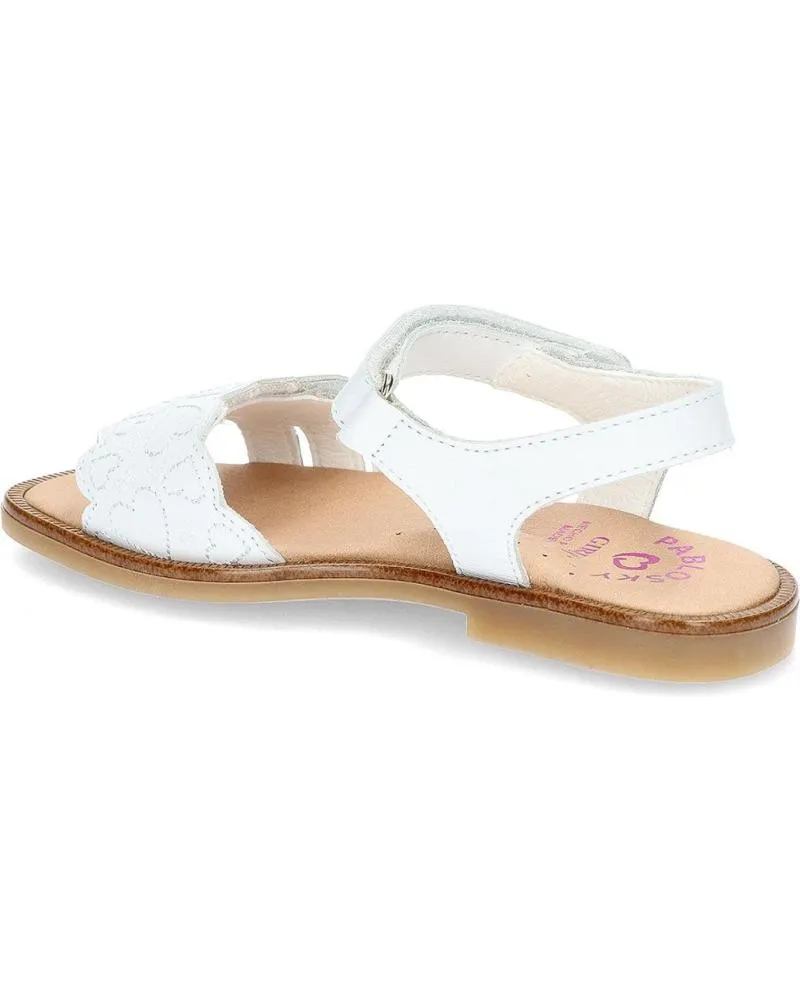 Sandalias PABLOSKY  de Niña SANDALIA 419900  BLANCO
