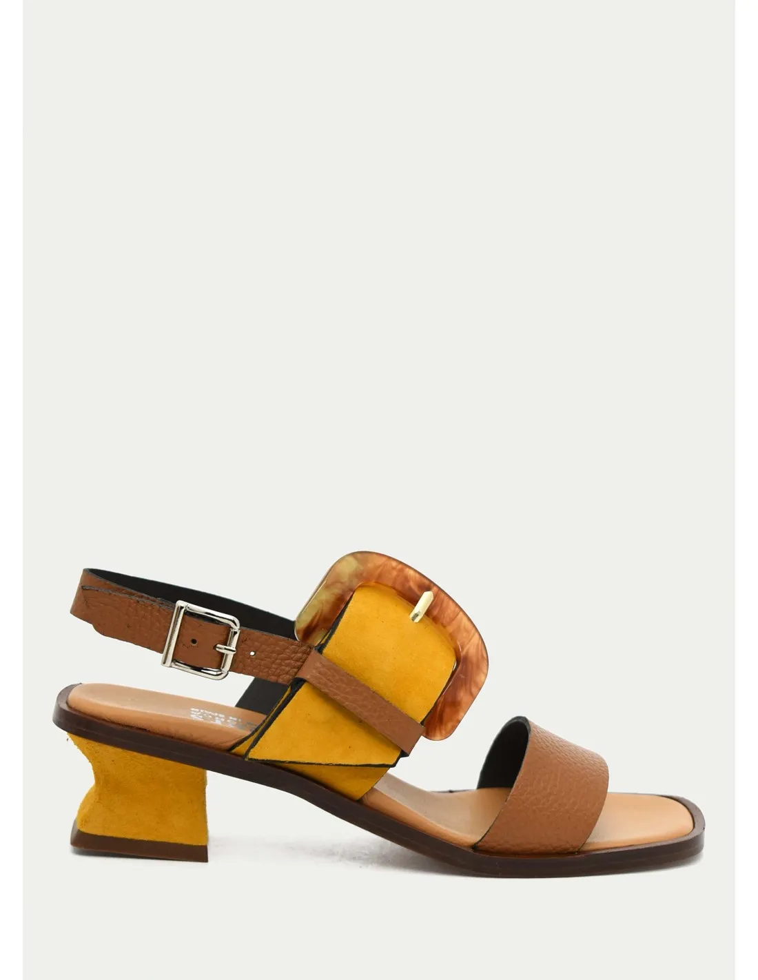 SANDALIAS PLUMERS 3665 MOSTAZA 