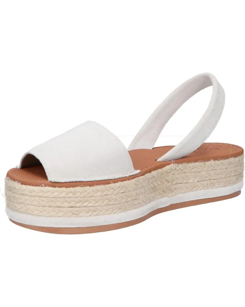 Sandalias POPA  de Mujer 031 ROSARIO SERRAJE  BLANCO PS26707 001