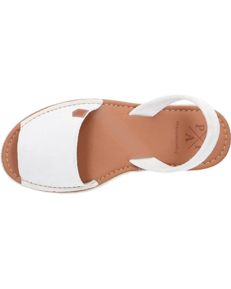 Sandalias POPA  de Mujer 031 ROSARIO SERRAJE  BLANCO PS26707 001