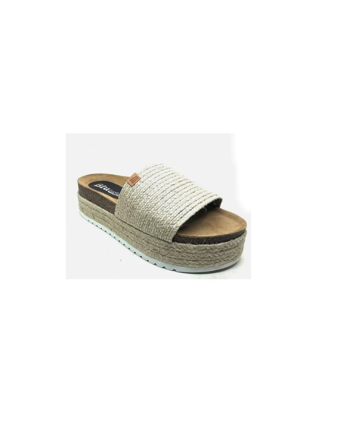 Sandalias yute plataforma