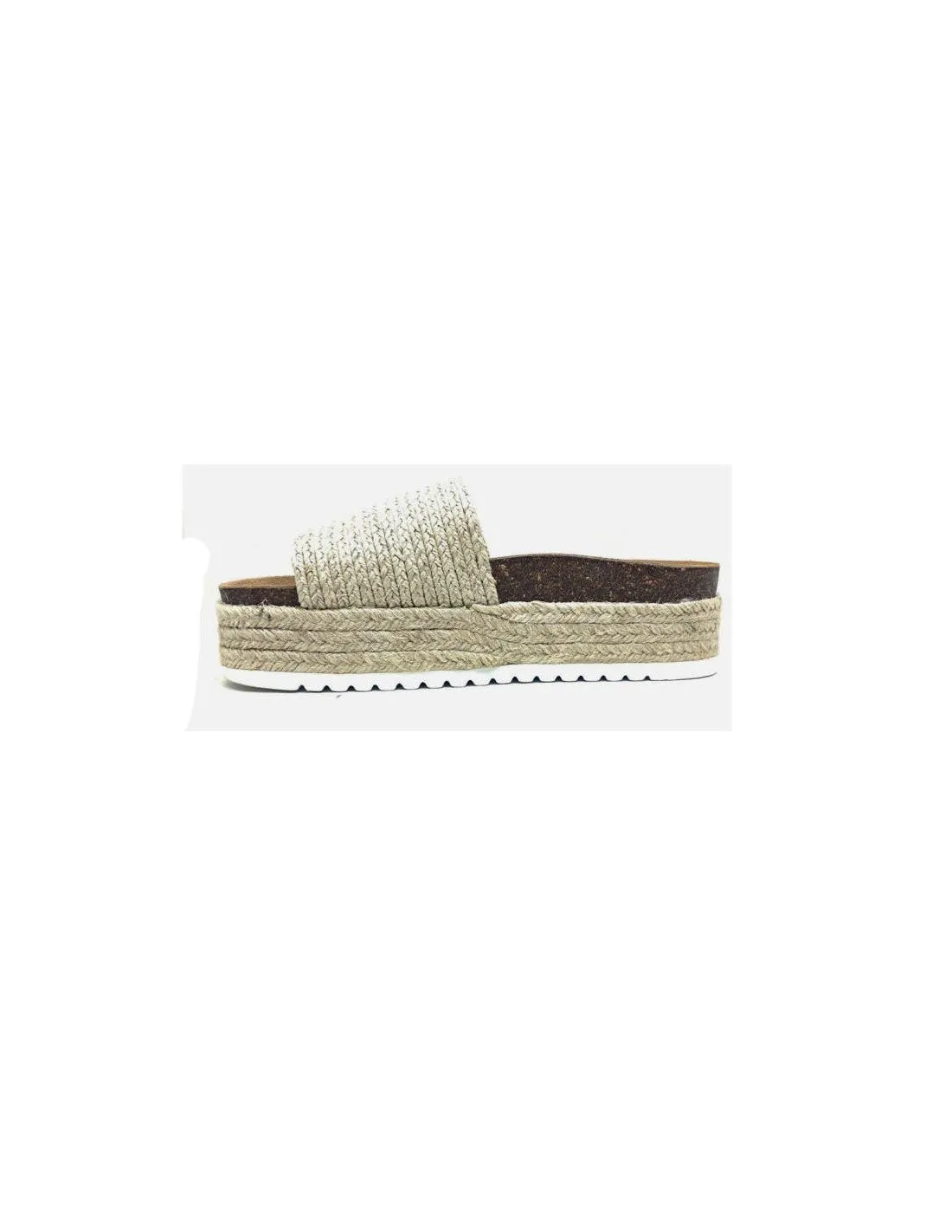 Sandalias yute plataforma
