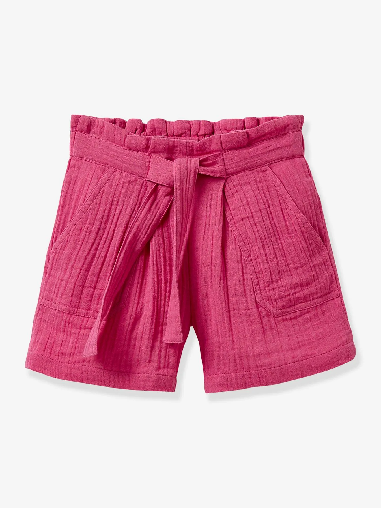 Short niña de gasa de algodón CYRILLUS