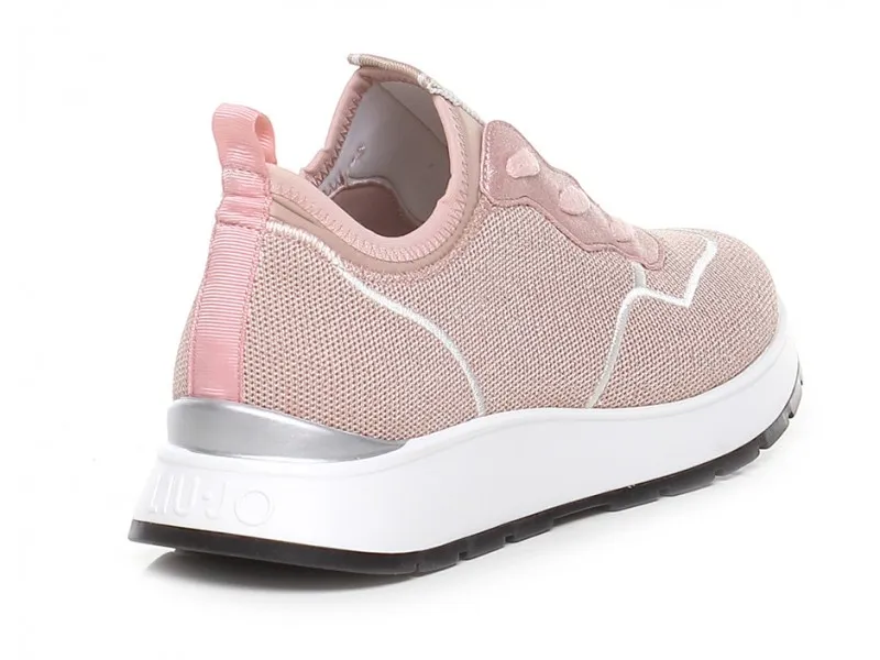 SNEAKERS SIN CORDONES CON LENGÜETA ELÁSTICA BA0029TX LIUJO EN COLOR NUDE