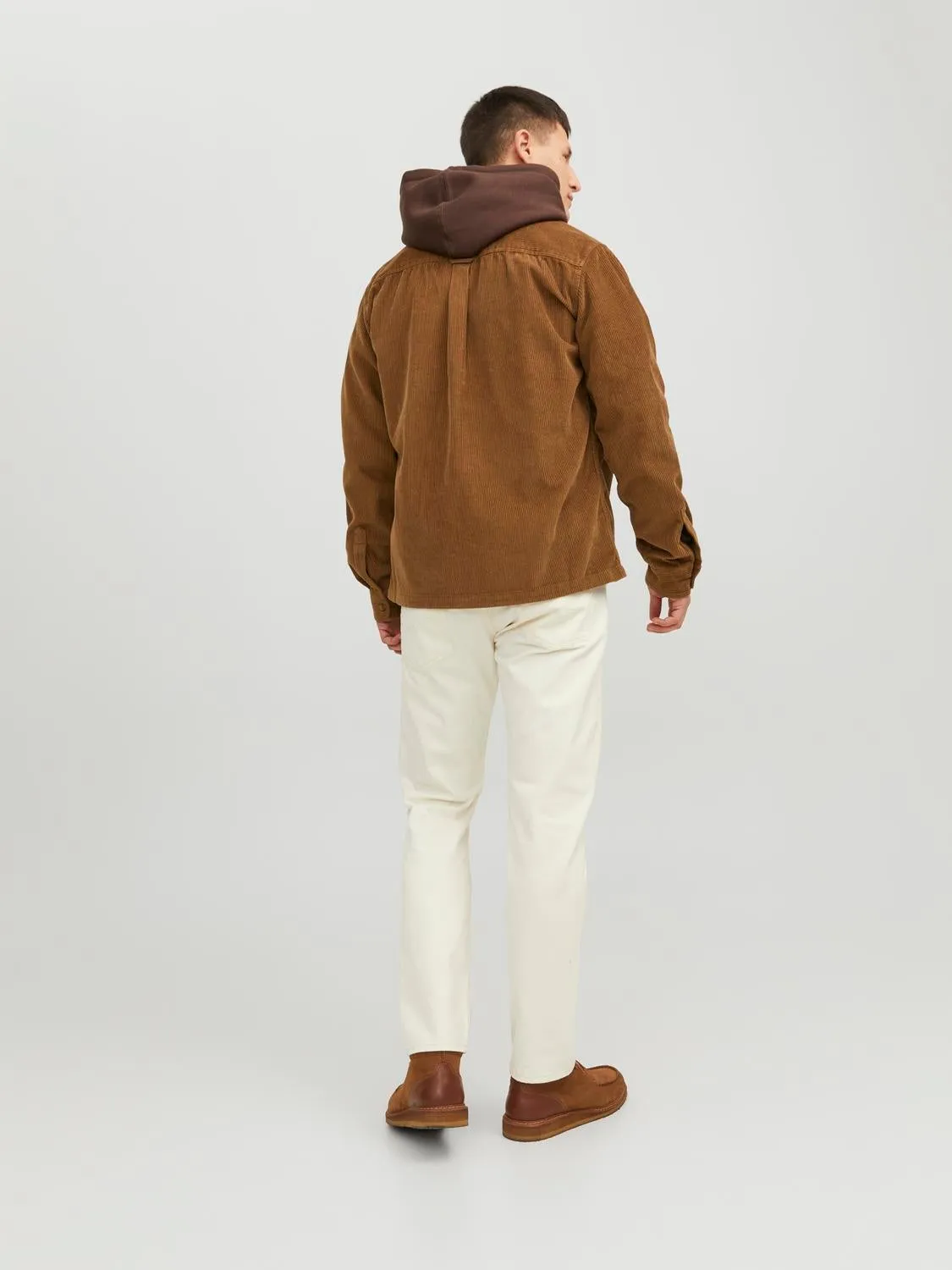 Sobrecamisa Corte comfort | Marrón intermedio | Jack & Jones®