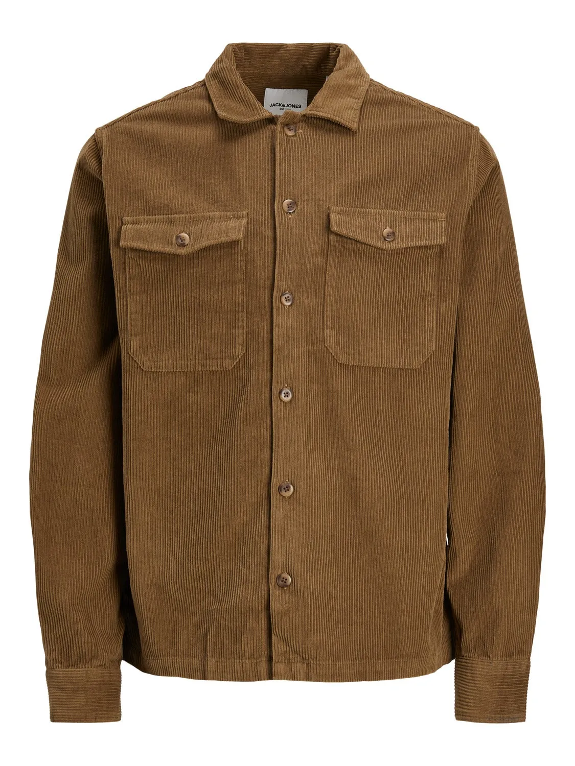 Sobrecamisa Corte comfort | Marrón intermedio | Jack & Jones®