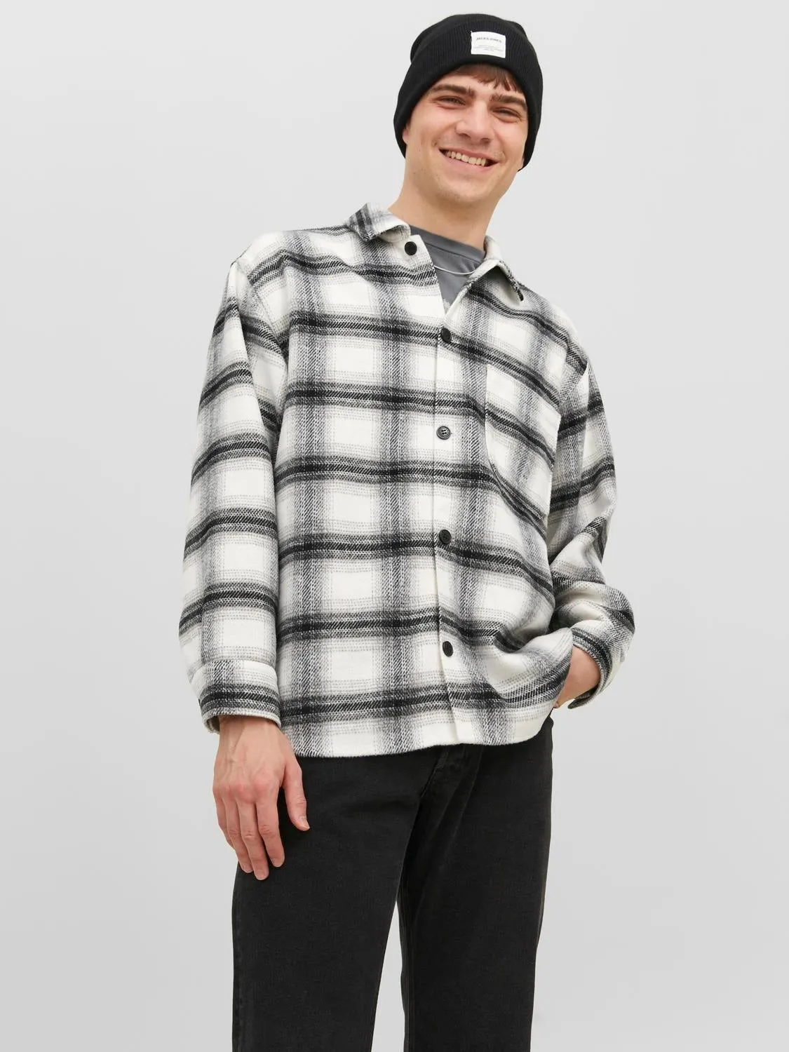 Sobrecamisa Corte relaxed | Blanco | Jack & Jones®