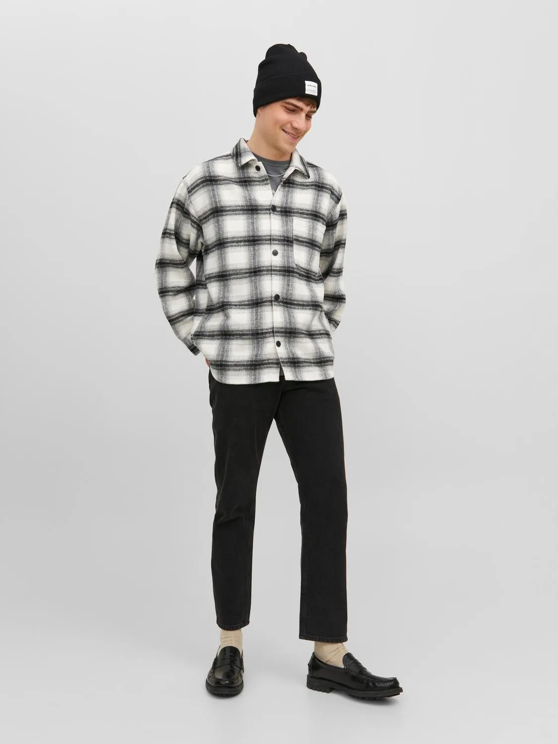 Sobrecamisa Corte relaxed | Blanco | Jack & Jones®