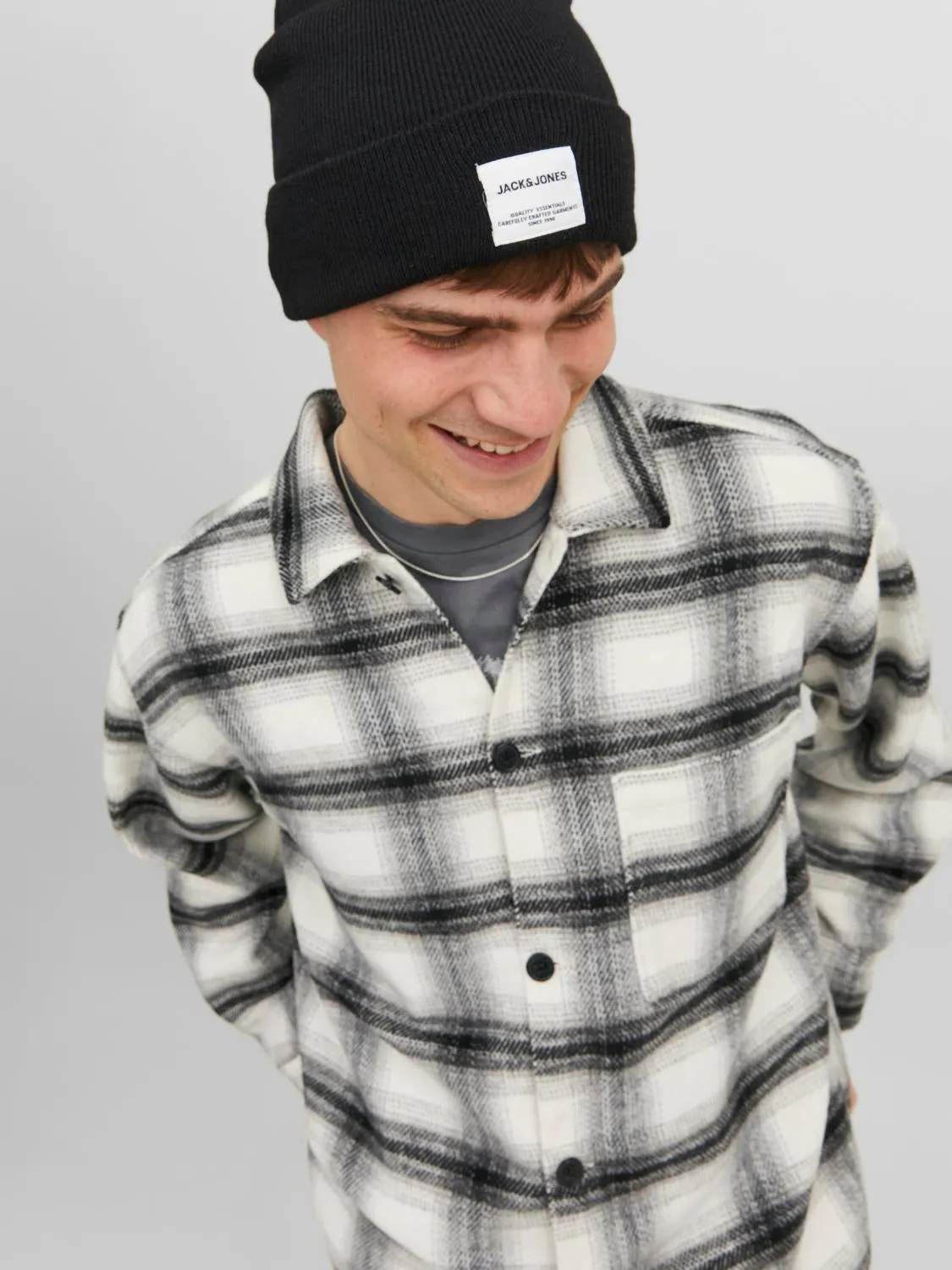 Sobrecamisa Corte relaxed | Blanco | Jack & Jones®