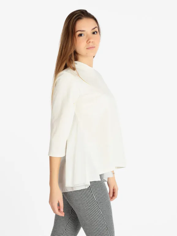 Solada Maxi jersey cuello redondo mujer