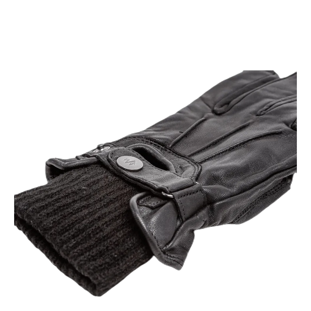 State Of Wow Alex Leather Gloves Black