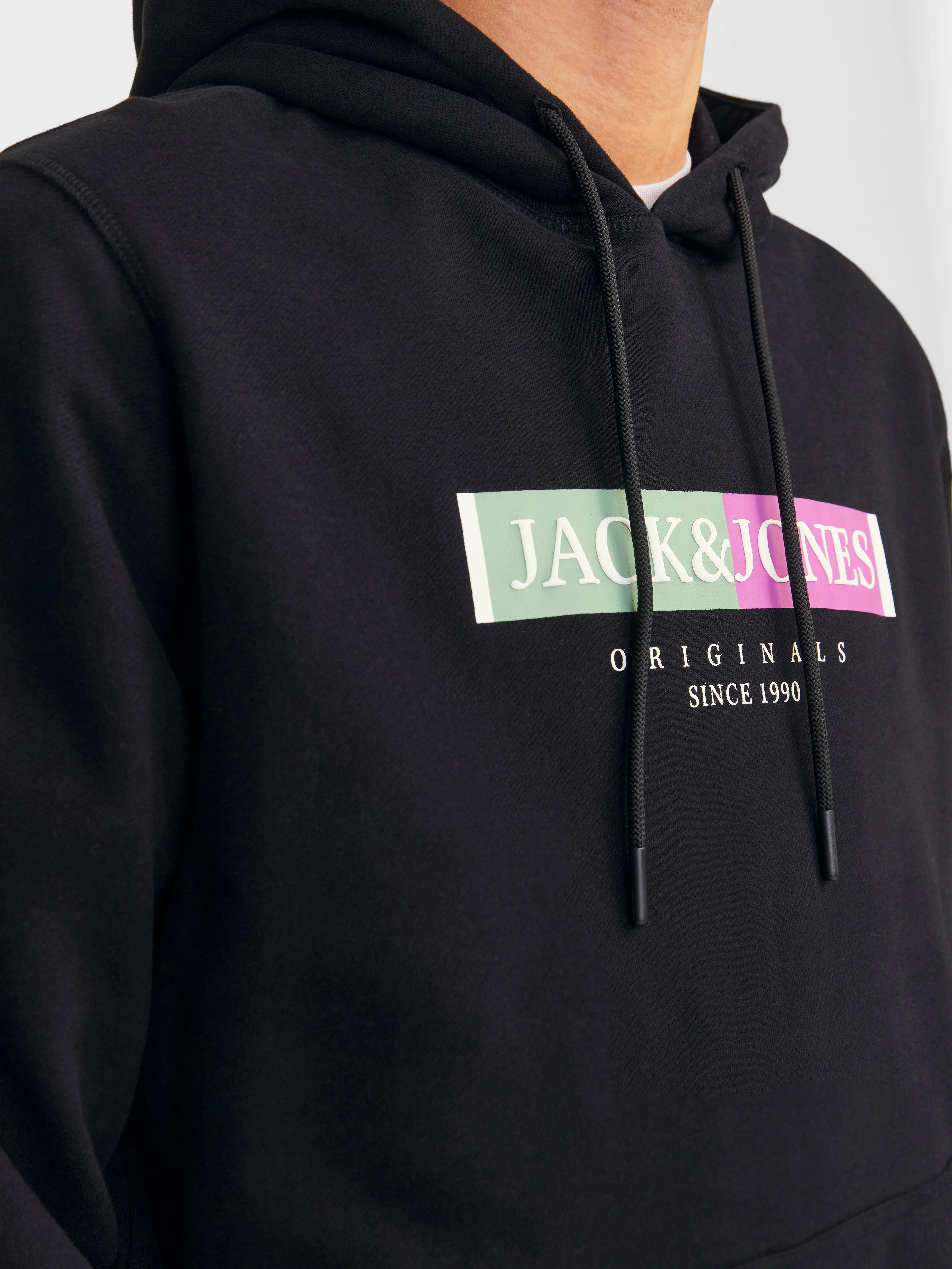 Sudadera con capucha Estampado | Negro | Jack & Jones®