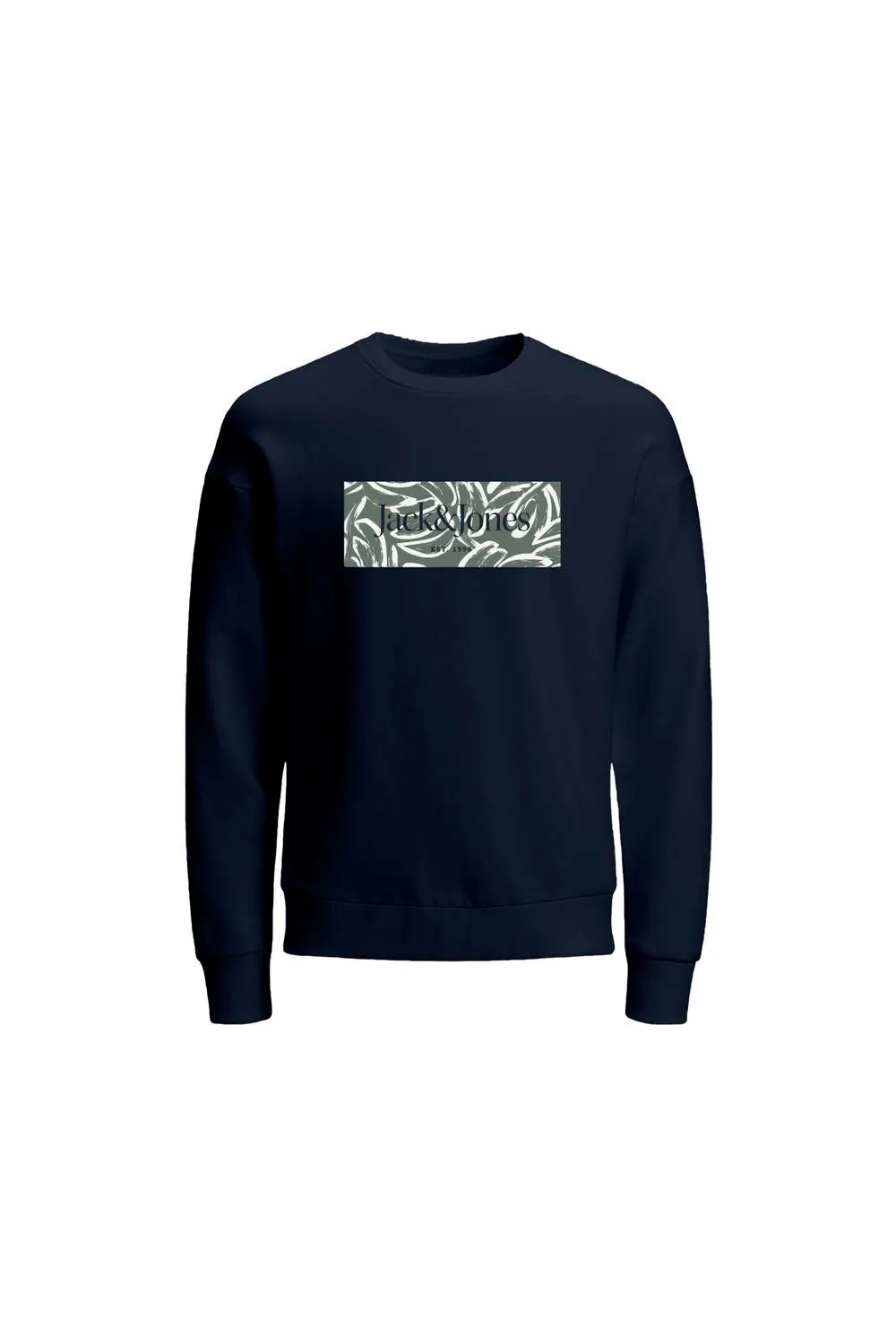 Sudadera Estampado Bebés | Azul oscuro | Jack & Jones®