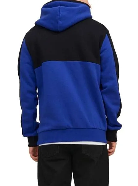 Sudadera Jack and Jones Force Block Azul Hombre