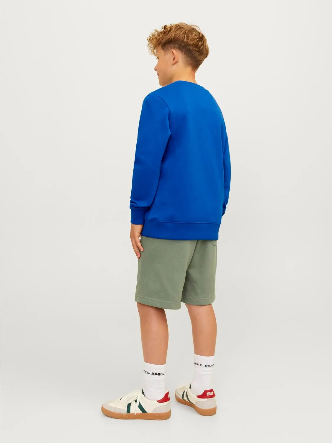 Sudadera Logotipo Junior | Azul intermedio | Jack & Jones®
