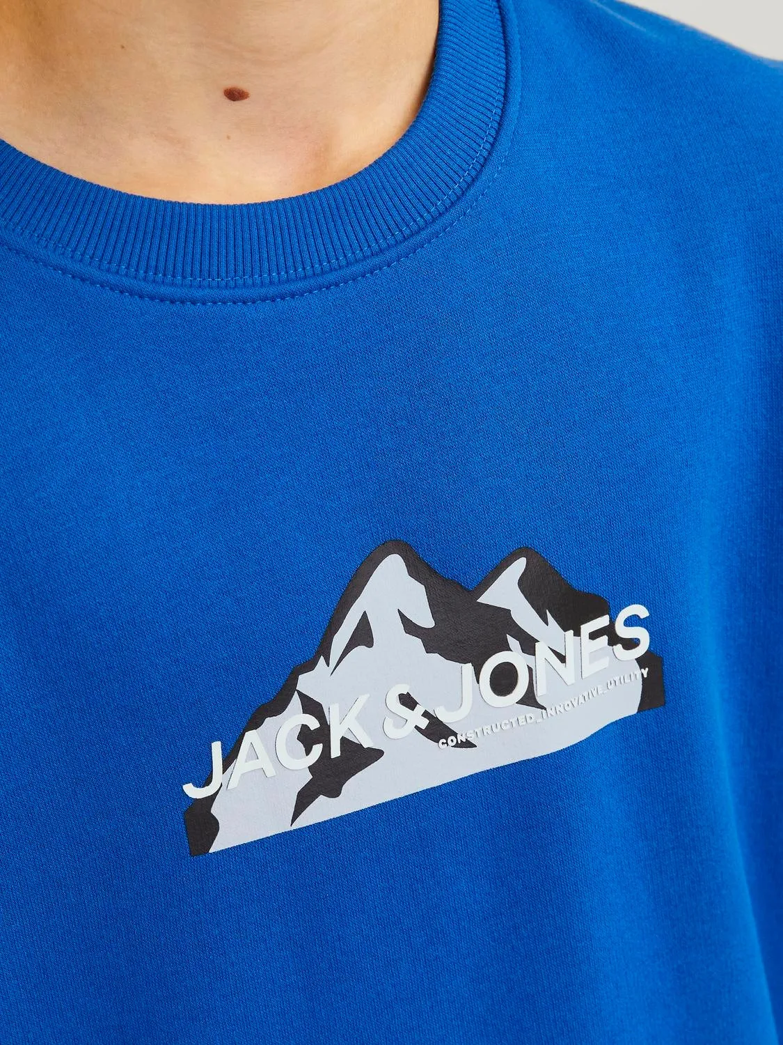 Sudadera Logotipo Junior | Azul intermedio | Jack & Jones®