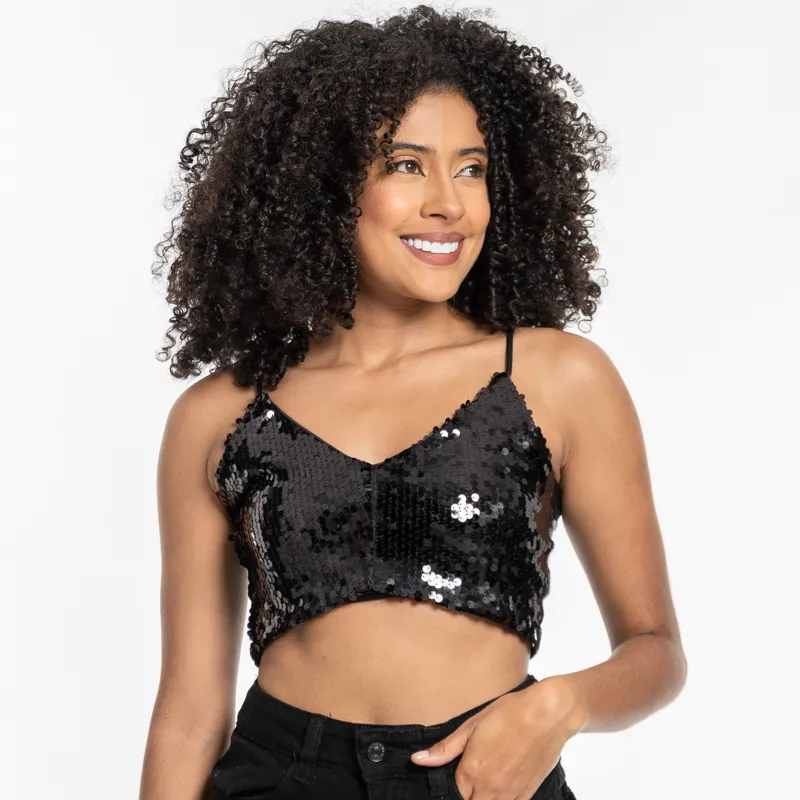 Top de Lentejuelas para Dama ZT 310