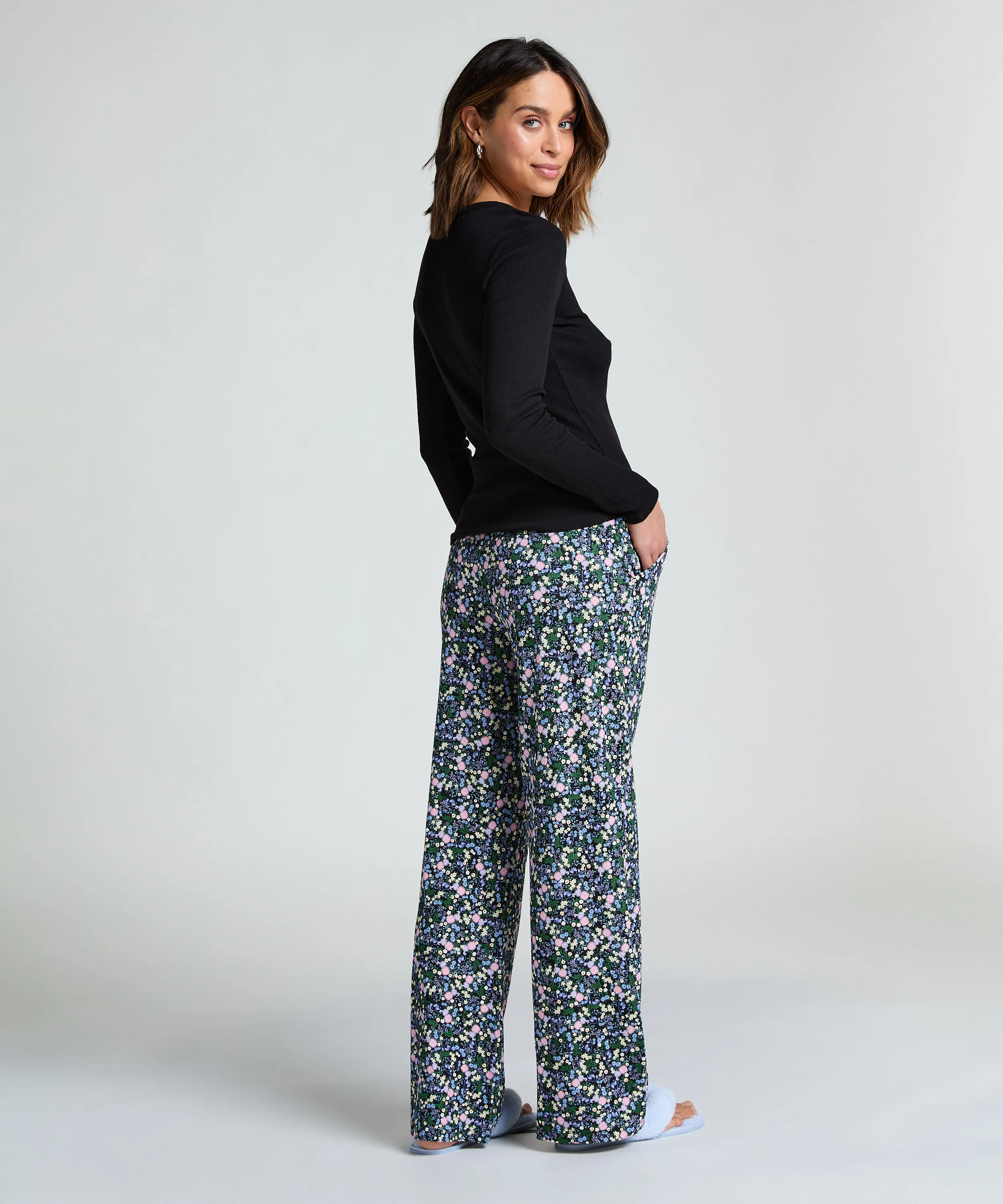 TOP DE PIJAMA  NEGRO
