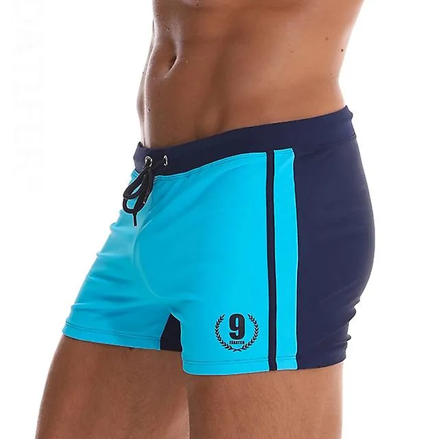Trajes de baño calientes Trajes de baño transpirables Hombre Bañadores Boxer Calzoncillos Sunga Trajes de baño Maillot De Bain B