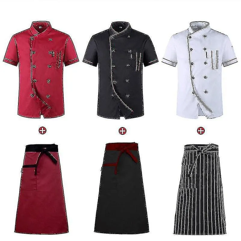 Uniforme de chef de cocina Unisex (set 1)