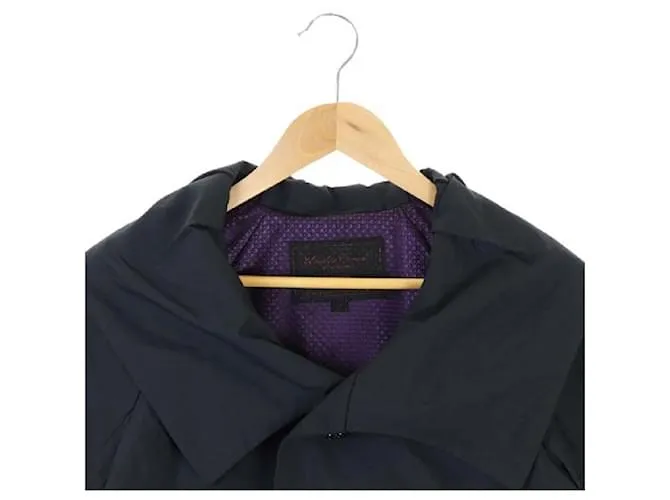 [Usado] UNDERCOVER PURPLE Chaqueta de gran color Bijoux Button Flare 2 Negro Violeta Negro Violeta / CM ■ OS Ladies Púrpura 