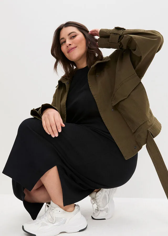 Vestido de punto Negro