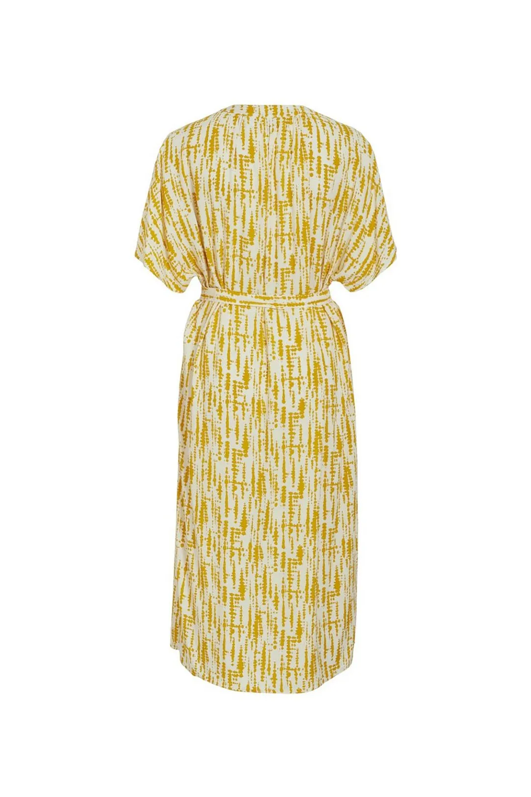 VESTIDO KAFTAN VILA VIPAYA AMARILLO