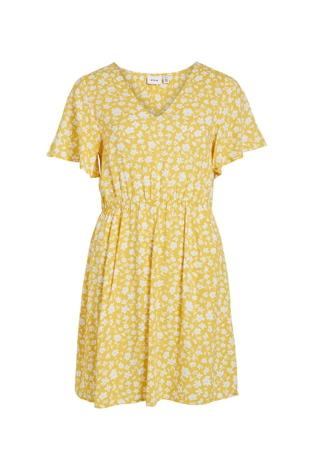 VESTIDO MINI VICELINA AMARILLO