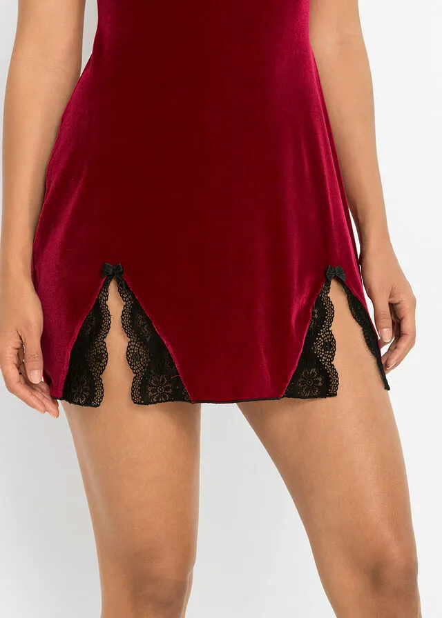 VESTIDO SEXY ROJONEGRO
