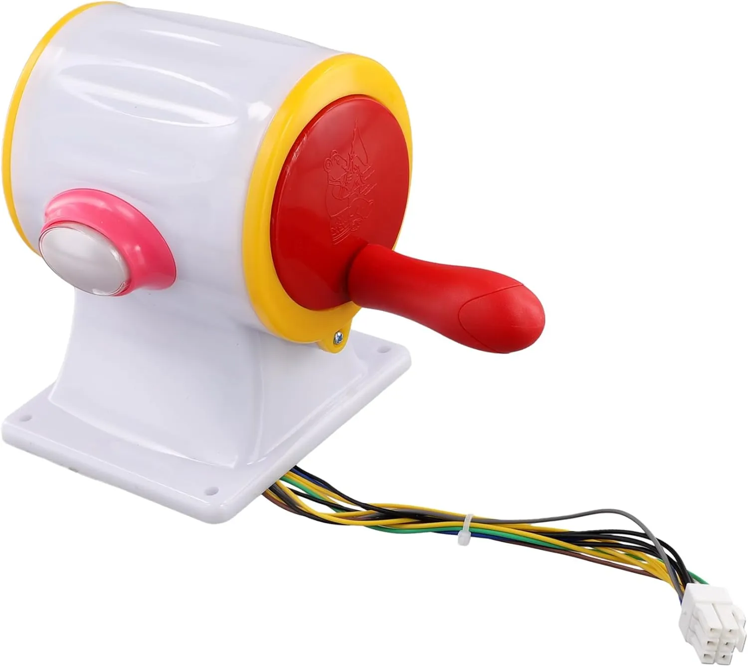 yasoe Joystick con Manivela de Pesca de 12 V  Botón de Captura y Caza  Controlador para Máquina de Videojuegos Arcade