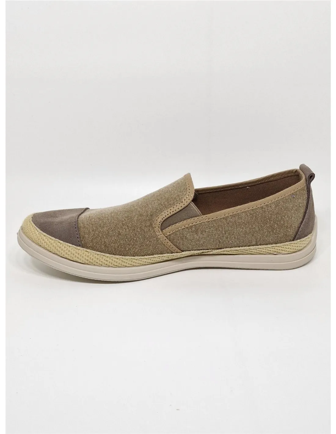 Zapatilla de hombre Muro en taupe 533