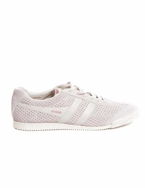 zapatilla gola en ante perforada