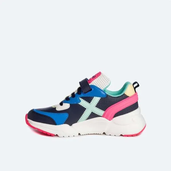 Zapatilla  Infantil Munich Mini track Multicolor