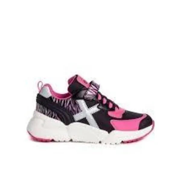 Zapatilla Infantil Munich MINI TRACK ROSA MULTI