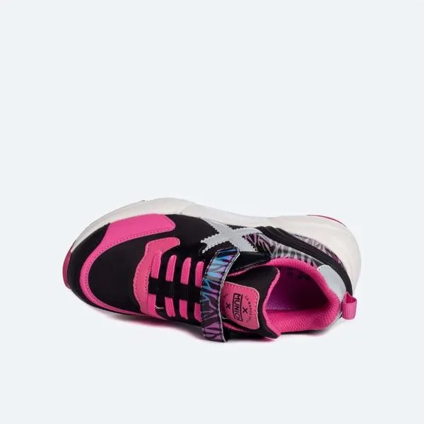 Zapatilla Infantil Munich MINI TRACK ROSA MULTI