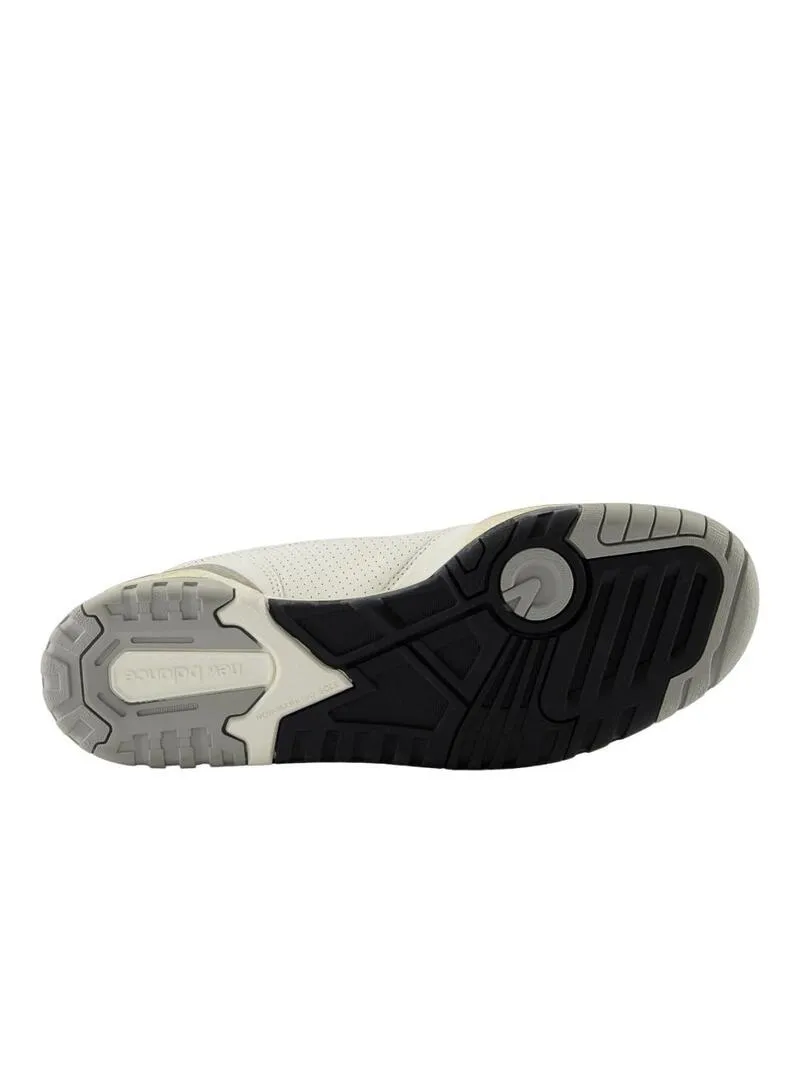 Zapatilla Unisex New Balance 550 Blanco Gris