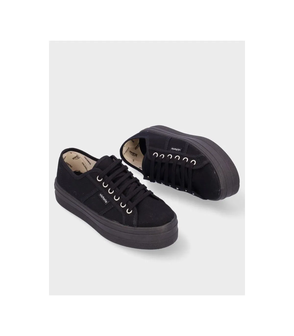 ZAPATILLA VICTORIA 109201 NEGRO