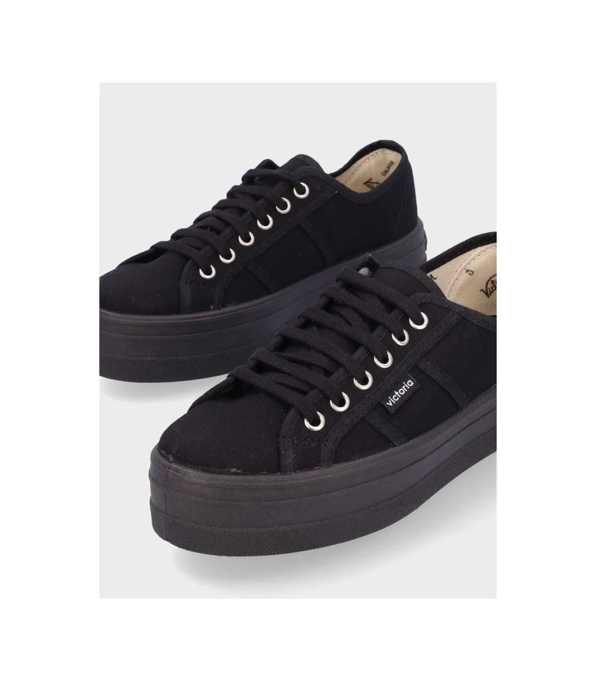 ZAPATILLA VICTORIA 109201 NEGRO
