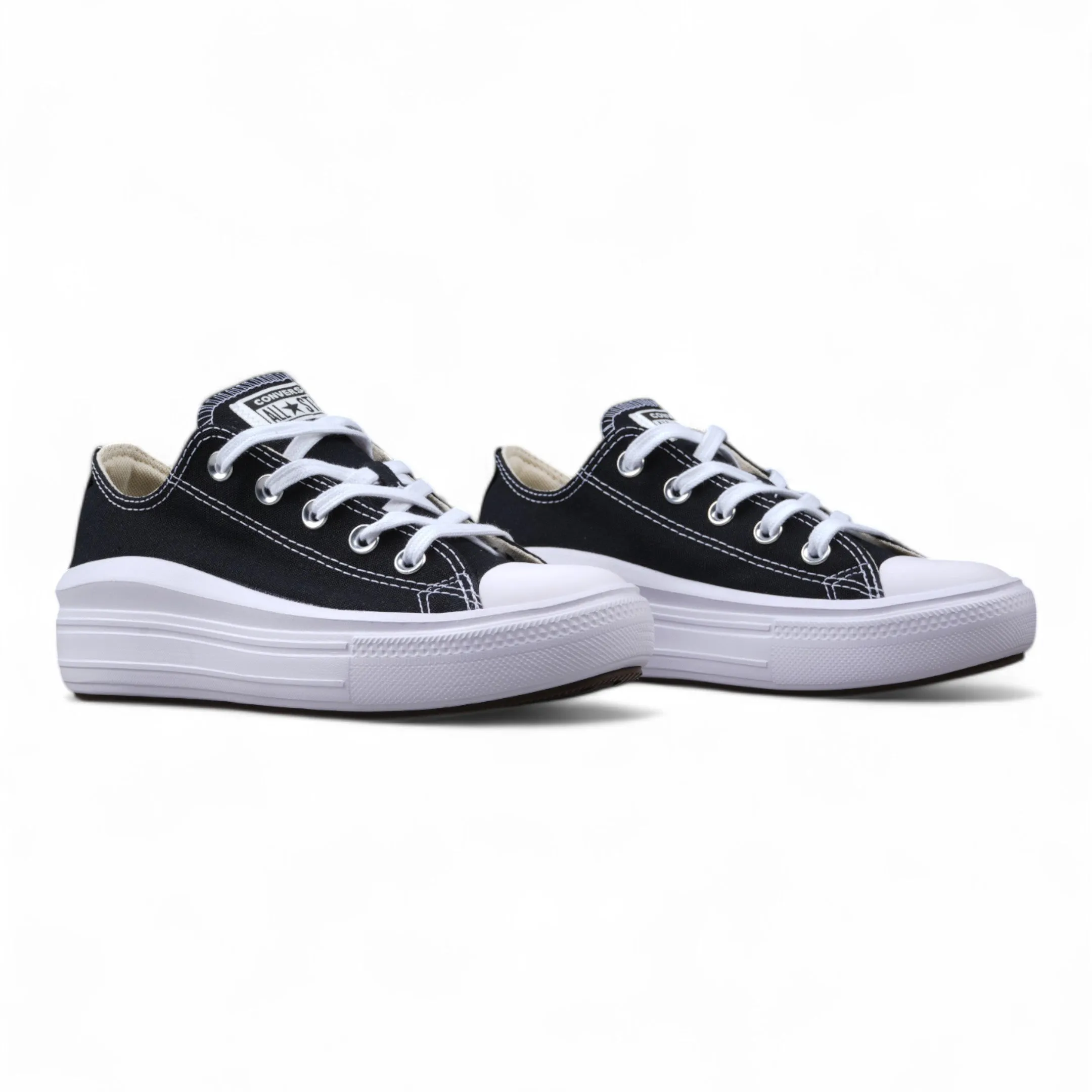 Zapatillas Converse Chuck Taylor Move Negro Blanco