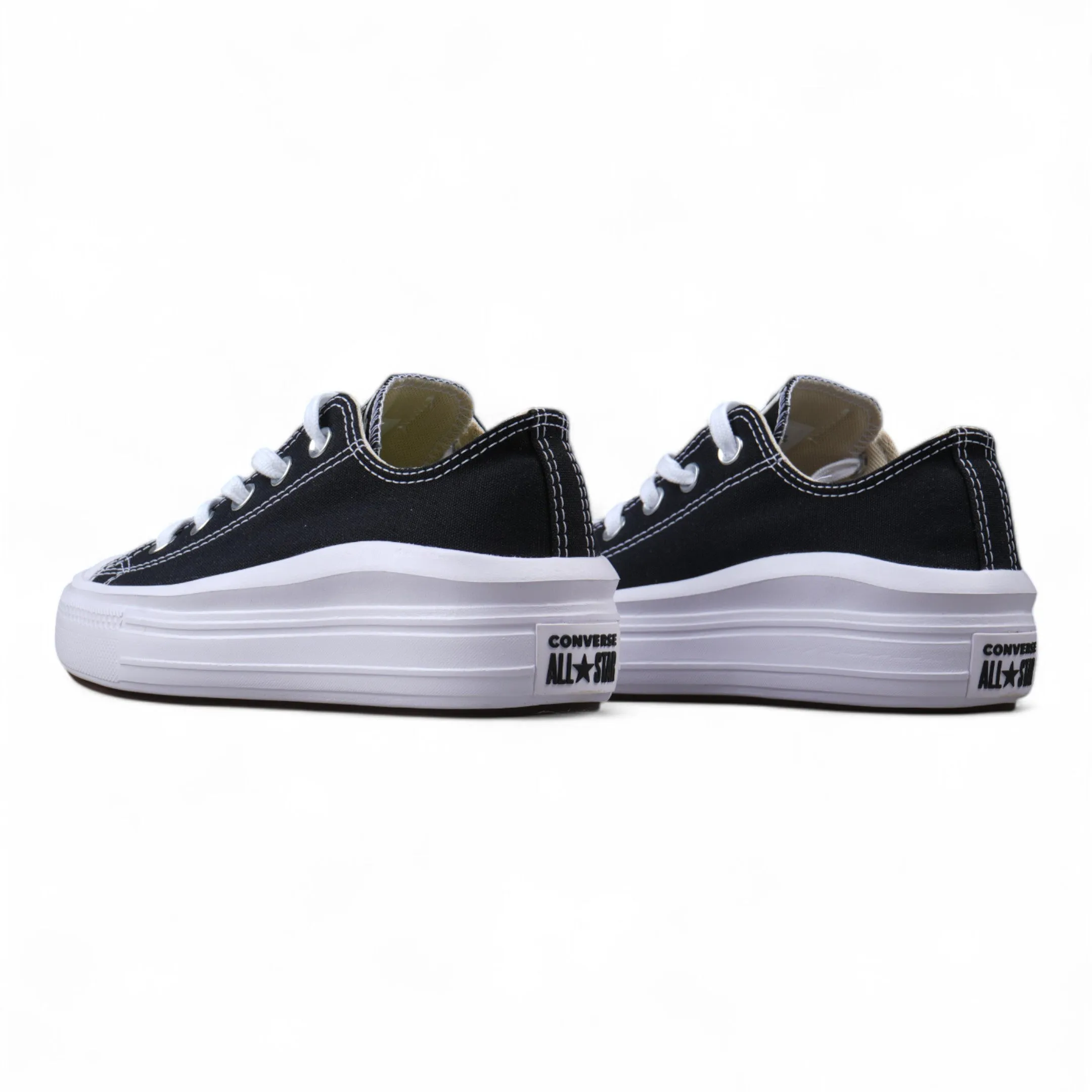 Zapatillas Converse Chuck Taylor Move Negro Blanco