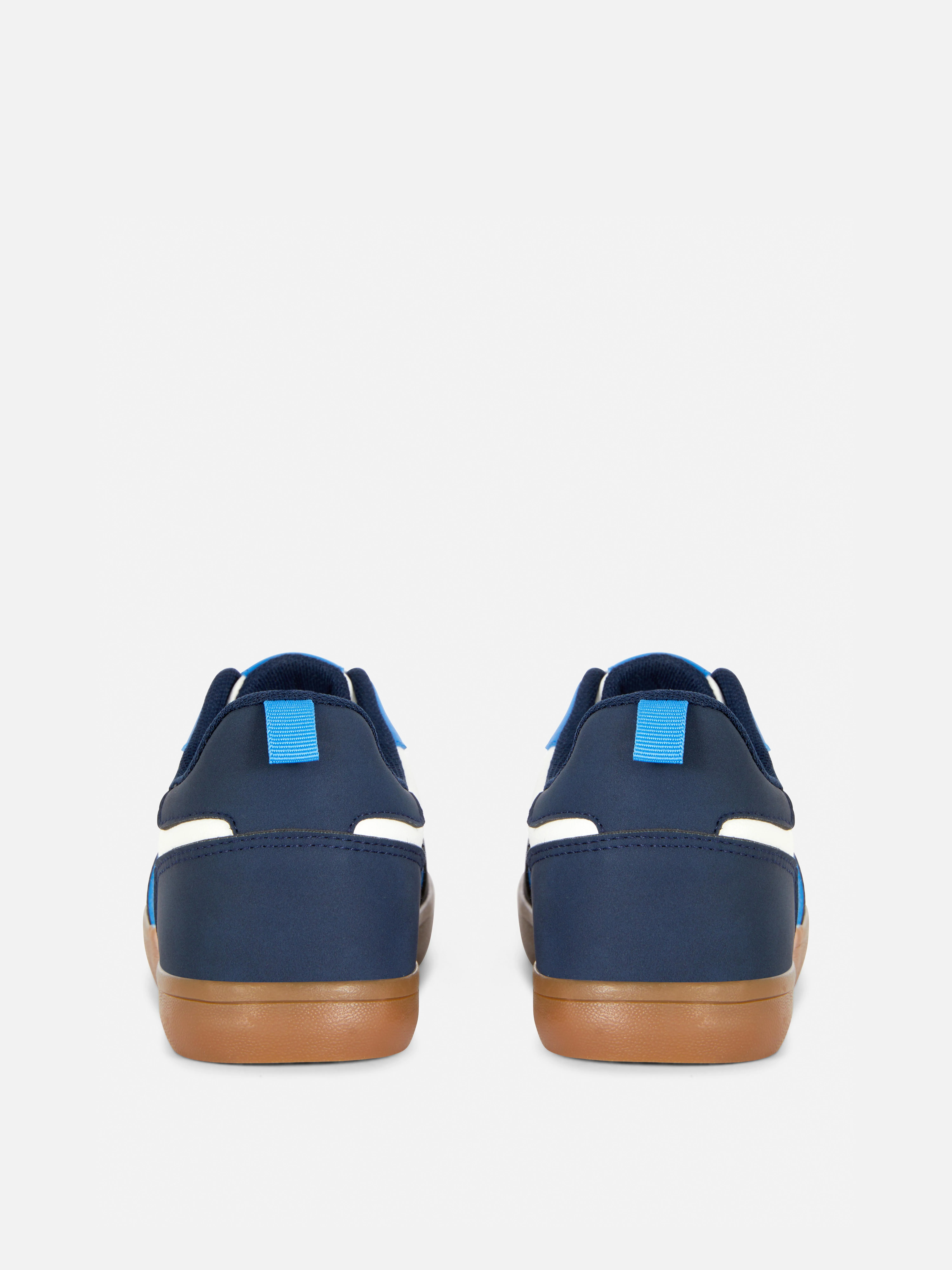 Zapatillas de caña baja con bloques de color