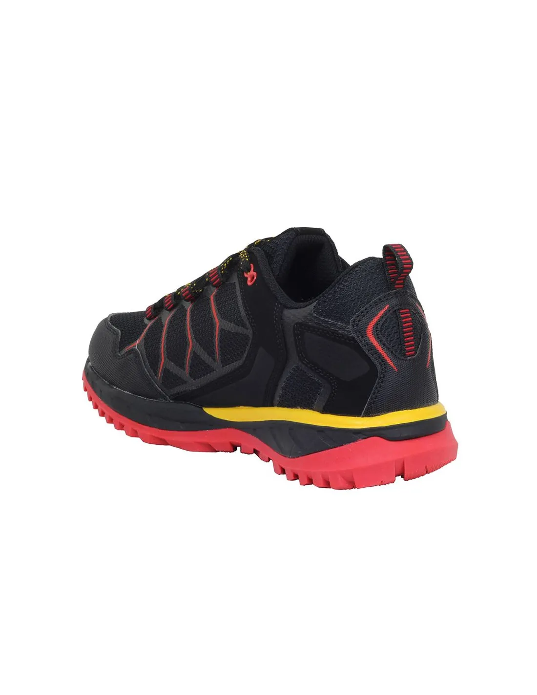 ZAPATILLAS DE MONTAñA HITECH ULTRA TERRA HOMBRE BLACK/MOLTEN LAVA/SPECTRAL YELLOW